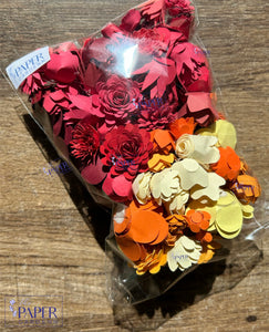 Red Paper Flowers