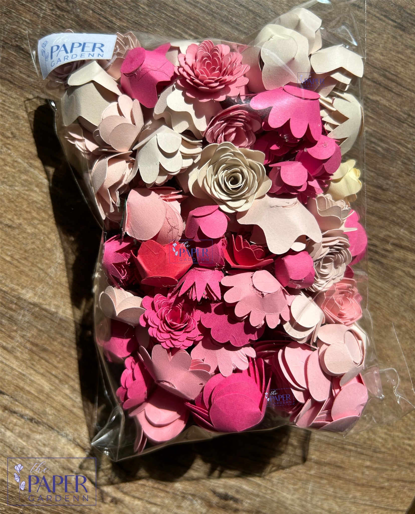Pink Paper Flowers