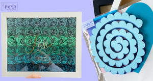 DIY Paper Flower Kit [8x10" Rosebud]