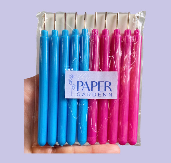 10 Pack Quilling Tool | Hand Rolling Paper Flower Tools