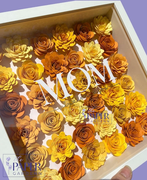Assorted Paper Flower Template Project