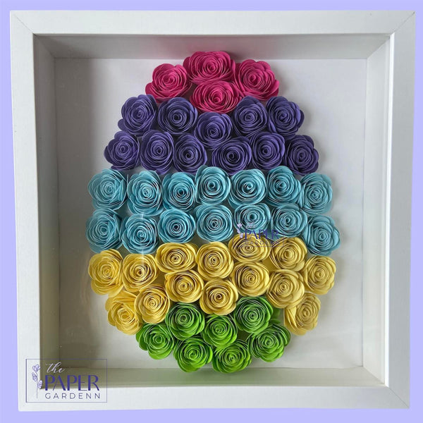Easter Egg Paper Flower Template Project
