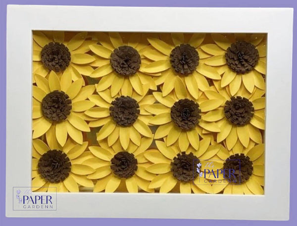 3D Sunflower SVG