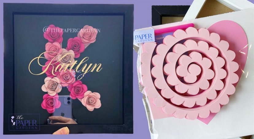DIY Paper Flower Kit [Initial K]