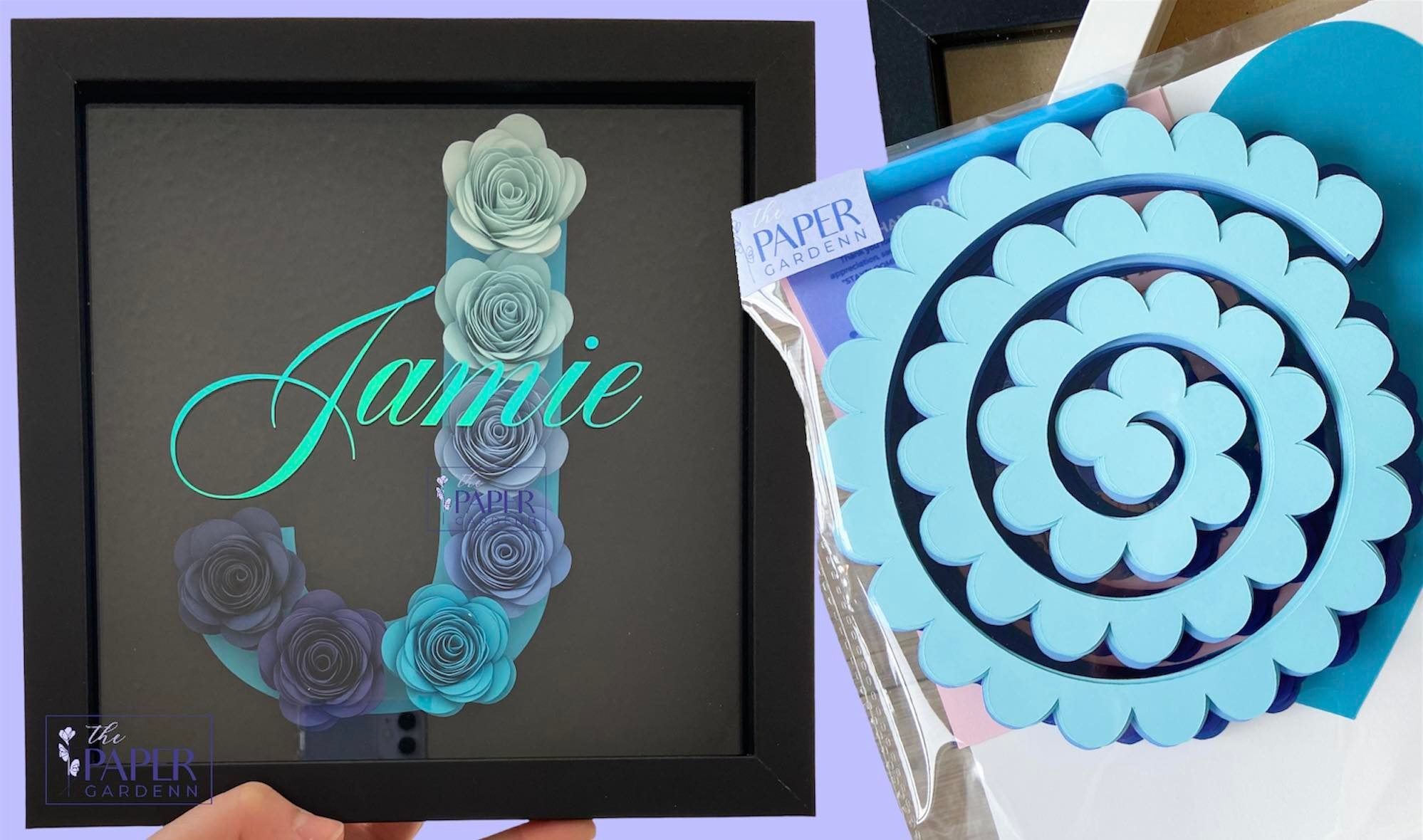 DIY Paper Flower Kit [Initial J]