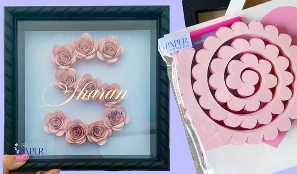 DIY Paper Flower Kit [Initial S]