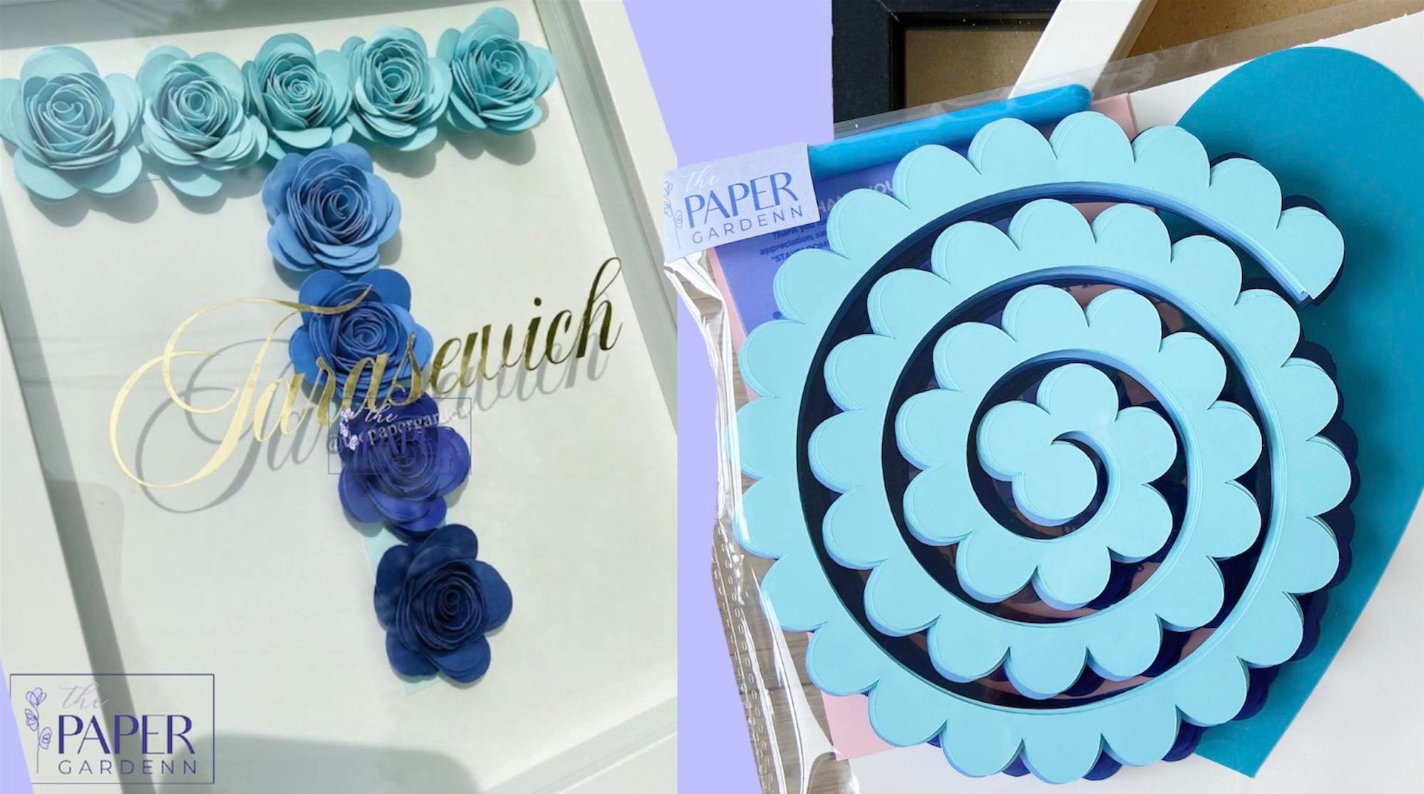 DIY Paper Flower Kit [Initial T]
