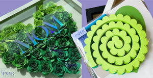 DIY Paper Flower Craft Kit [12x12" Bloomed Heart]