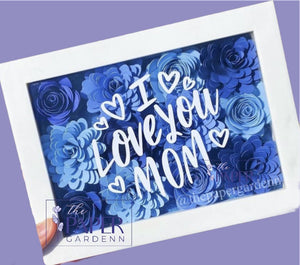 Blue Assorted Shadowbox Frame