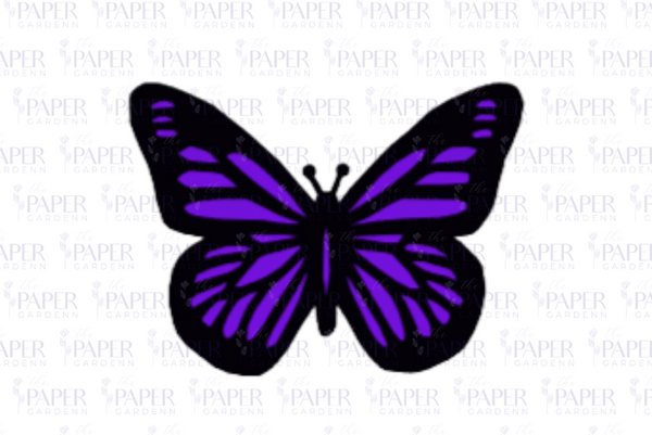 Single Butterfly 1 SVG for Personalized Cups (layered)