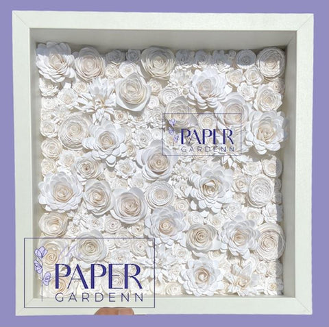 Monochrome Garden Shadowbox Frame