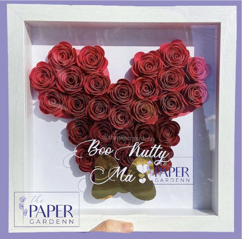 Ombré Minnie Mouse Shadowbox Frame
