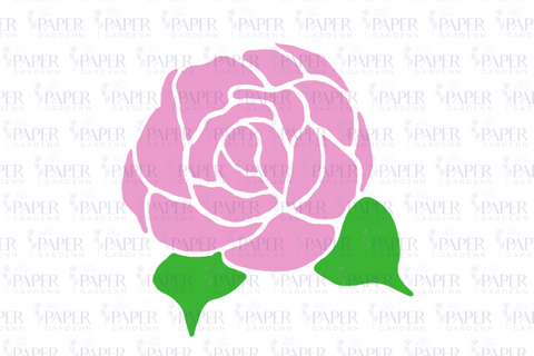 Rose SVG for Personalized Cups