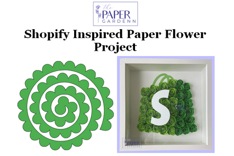 Shopify Inspired Paper Flower Template Project