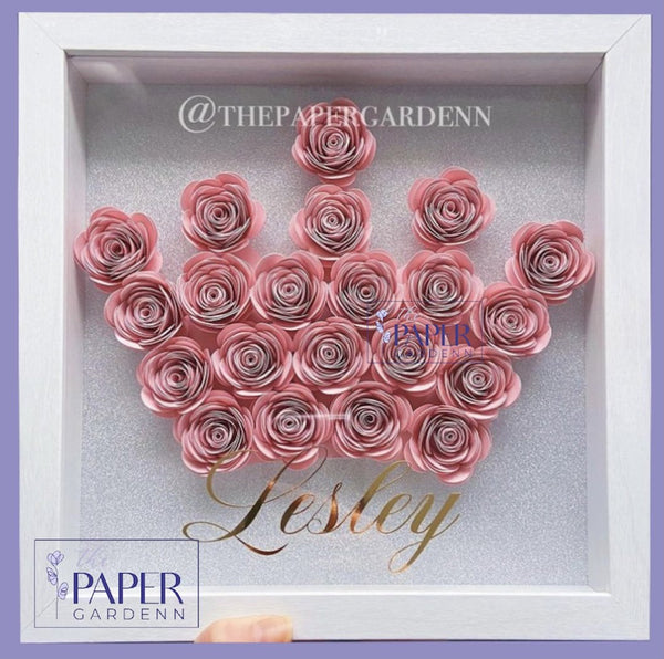 Solid Crown Shadowbox Frame