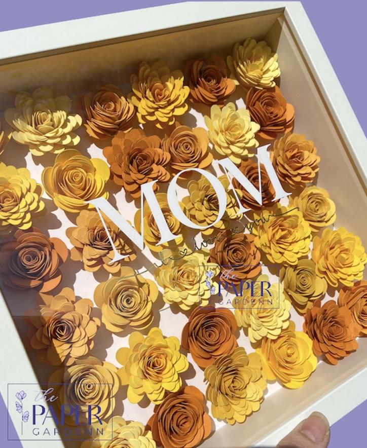 Yellow Assorted Shadowbox Frame