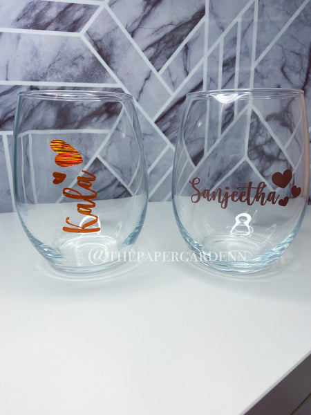 Astrology Zodiac Sign Wine Glasses  Aquarius Pisces Aries Taurus Gemini Cancer Leo Virgo Libra Scorpio Sagittarius Capricorn